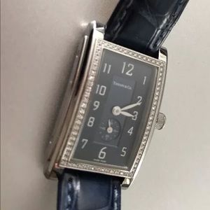 🎖SOLD🎖Tiffany grand diamond bezel ladies watch